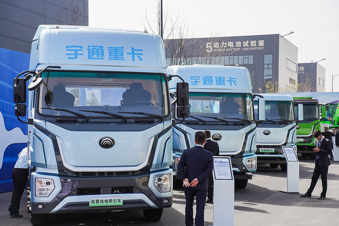 產(chǎn)品博覽 | 宇通400度底置充電牽引車重磅上市 產(chǎn)品博覽 | 宇通400度底置充電牽引車重磅上市
