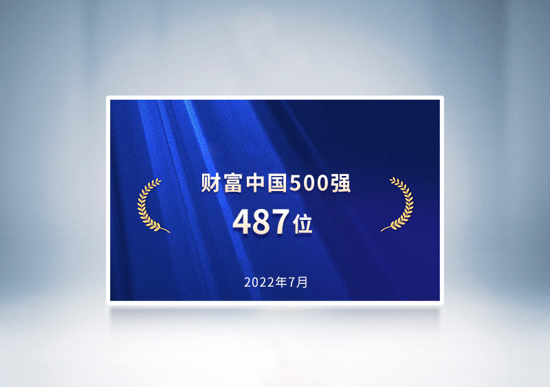 2022財富中國500強——宇通487位