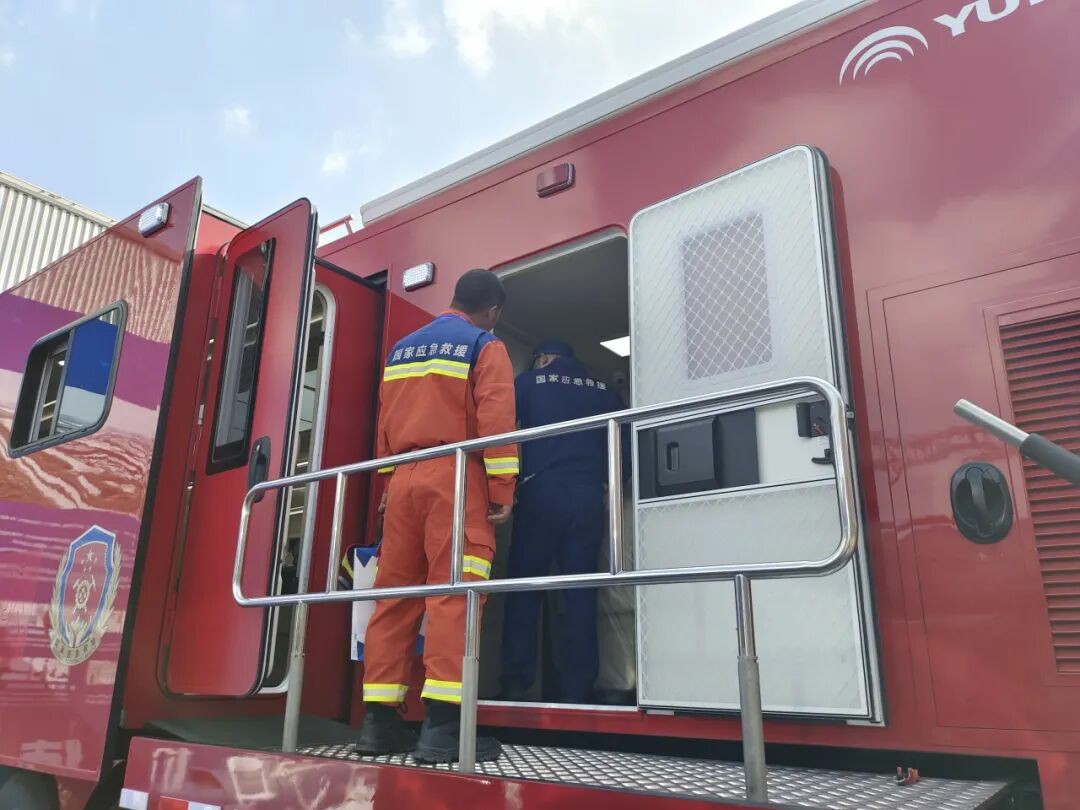 貼近實戰，高效保障！宇通專用車參加第十三屆全國礦山救援技能競賽裝備展