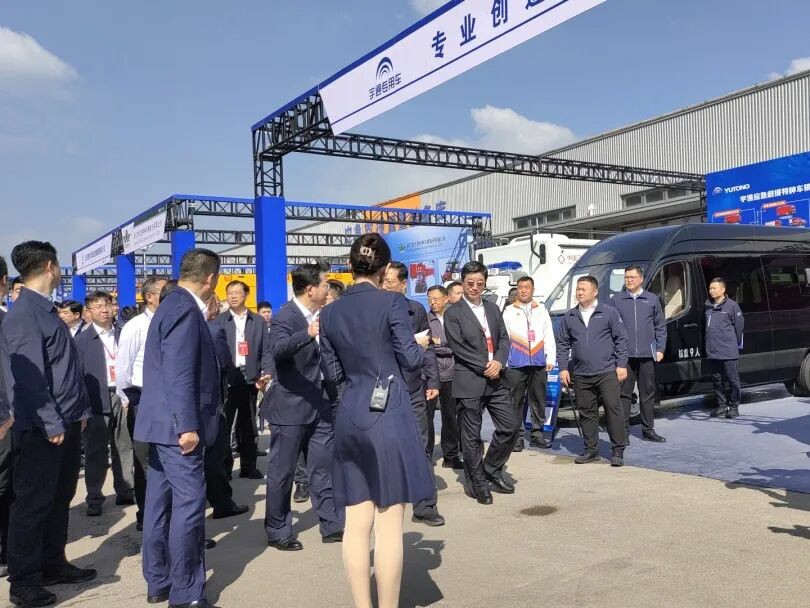 貼近實戰，高效保障！宇通專用車參加第十三屆全國礦山救援技能競賽裝備展