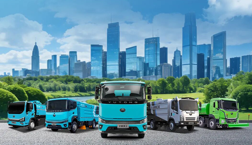 一圖讀懂宇通環衛新品矩陣 | 深耕電動十余載，五款力作如約來！