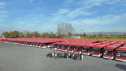 再+372輛中國新能源公交！宇通為智利綠色交通轉(zhuǎn)型提交新答案