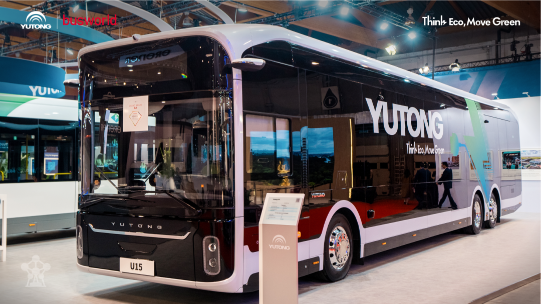宇通客車在2025年比利時車展發布“車電同壽”技術,并斬獲七項重磅大獎 圖片